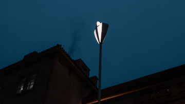 Opening with Lexova & Smetana: Lighting up new installation Pin on the façade